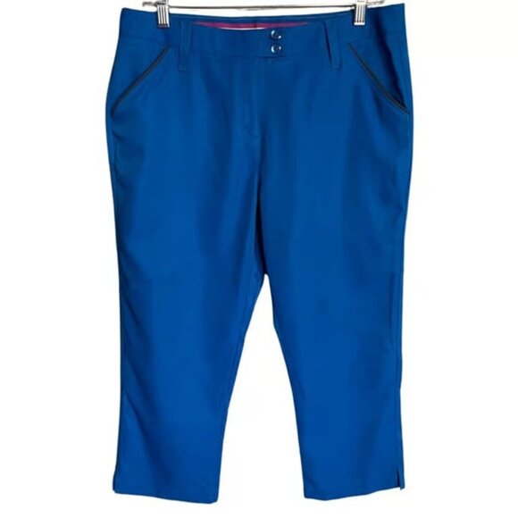 Callaway opti-dri Women's Royal Blue Golf Capris - Picture 1 of 8